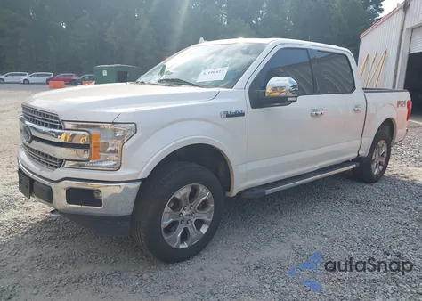 2018 Ford F-150 Lariat z USA, uszkodzony, nr VIN 1FTEW1EG0JFA13281